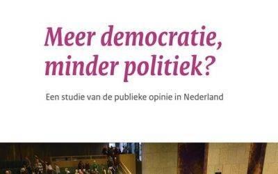 Tevreden over democratie maar niet over politici!