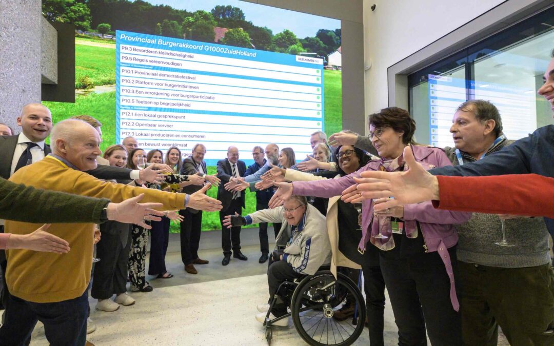 Provincie Zuid-Holland akkoord met 83% van het Burgerakkoord!