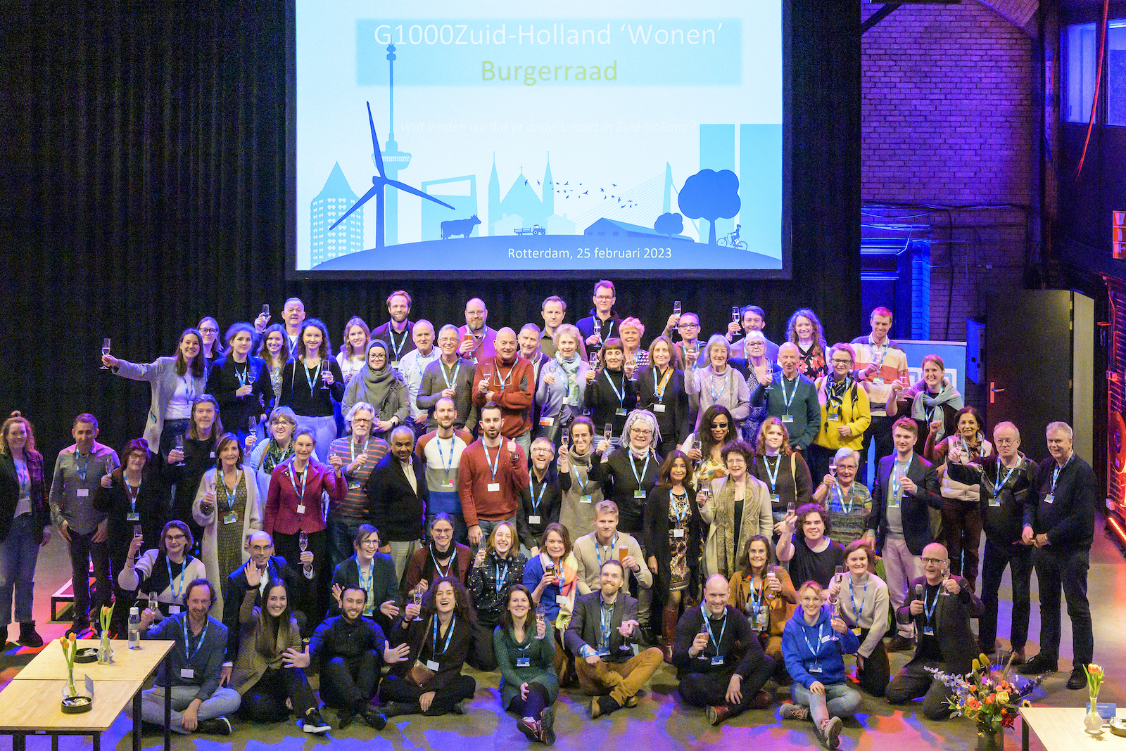 Groepsfoto Burgerraad ZH Wonen - kleiner bestand
